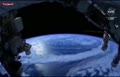 فیلم/ لحظه حیرت انگیز تماشای زمین از فضا