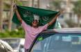تصاویر کاروان شادی مردم عربستان در پی پیروزی تاریخی مقابل آرژانتین,عکس های شادی مردم عربستان پس از برد مقابل آرژانتین