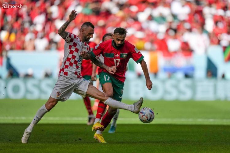 تصاویر دیدار مراکش و کرواسی,عکس های دیدار مراکش و کرواسی در جام جهانی قطر,تصاویر دیدار مراکش و کرواسی در جام جهانی 2022 قطر