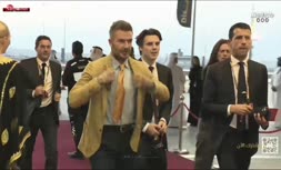 ورود مهمانان ویژه به ورزشگاه لوسیل برای تماشای فینال جام جهانی قطر/ از بکام و رونالدینیو تا ایلان ماسک