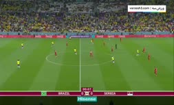 فیلم/ خلاصه دیدار برزیل 2-0 صربستان؛ برد سلسائو با هنرنمایی ریچارلیسون