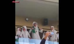فیلم/ حرکت جنجالی امیر قطر بعد از گل دوم عربستان به آرژانتین