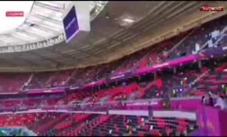 فیلم/ حال و هوای استادیوم محل برگزاری دیدار ایران و ولز