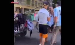 فیلم/ اشک شوق دوره‌گرد آرژانتینی به خاطر پیراهن مسی