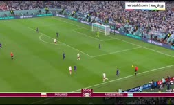 فیلم/ خلاصه دیدار لهستان 0-2 آرژانتین؛ صعود یاران مسی با برد مقابل هم تیم‌های لواندوفسکی
