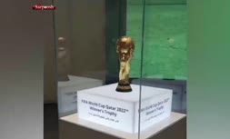 کاپ جام جهانی در موزه فیفا در قطر/ تصاویری از توپ، دستکش و کفش طلای جام جهانی