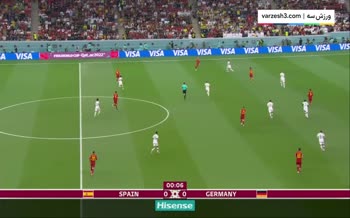 فیلم/ خلاصه دیدار آلمان 1-1 اسپانیا؛ فرار ژرمن‌ها از شکست در بازی بزرگ