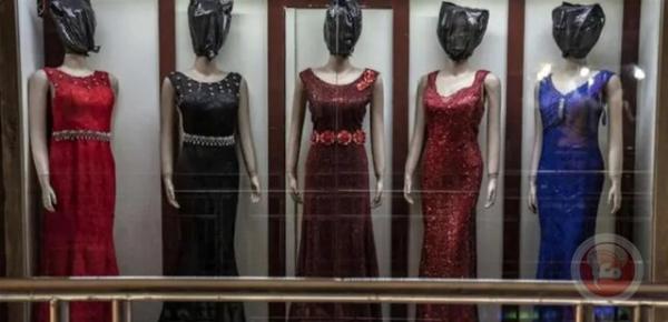 ی پوشاندن سر مانکن‌های مغازه‌های لباس زنانه,تفکرات طالبانی