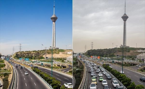آلودگی هوای تهران, هوای تهران دوباره آلوده شد