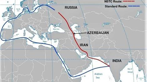 مسیر تجاری(کریدور) ایران روسیه, مسیر تجاری بین قاره ای (کریدور)