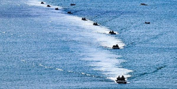 درگیری چین و تایوان,رزمایش دریایی و هوایی ارتش چین اطراف تایوان