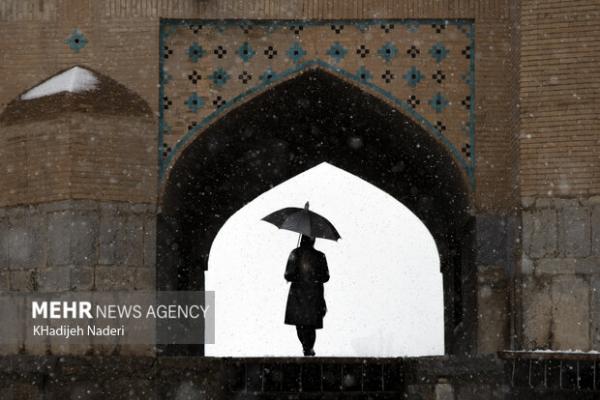 سازمان هواشناسی,بارش برف دراصفهان