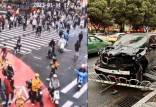 برخورد خودرو با جمعیت در چین,۱۸ کشته و زخمی در پی برخورد خودرو با جمعیت در چین