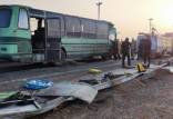 تصادف دو اتوبوس در محدوده ترمینال فرودگاه امام,حوادث تهران