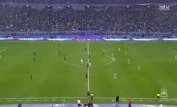 فیلم/ لحظه خوش و بش مسی و رونالدو (دیدار منتخب النصر و الهلال با پاری سن ژرمن)