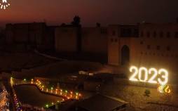 تصاویر استقبال از سال نوی میلادی 2023 در اربیل,عکس های استقبال از سال نوی میلادی در اربیل,تصاویر حال و هوای سال نوی میلادی 2023 در اربیل