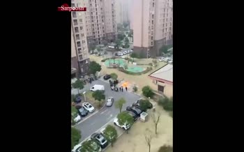 فیلم | تصاویری وحشتناک از سوزاندن اجساد کرونایی در حیاط مجتمعی در چین