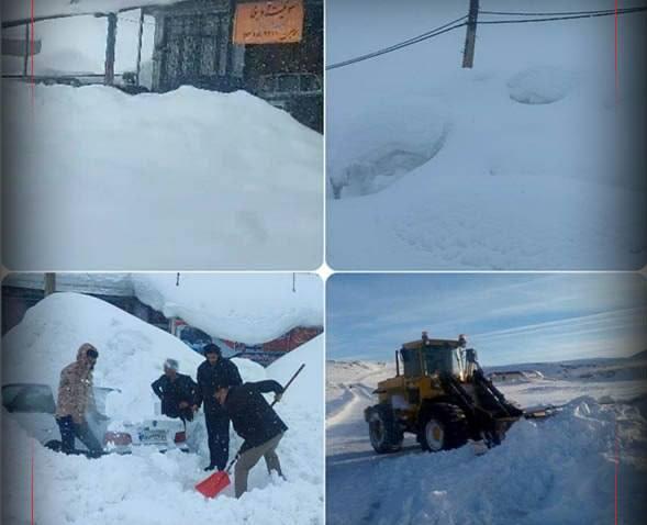 وضعیت بحرانی در کوهرنگ,برف در کوهرنگ