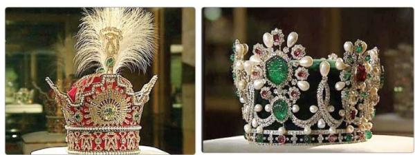 معمای جواهرات سلطنتی,جواهرات فرح پهلوی در ایران