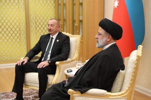 الهام علی اف و رئیسی,رئیس جمهور آذربایجان و ایران