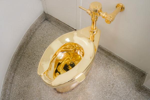 توالت,توالت طلایی