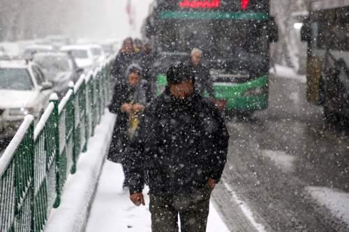 وضعیت آب و هوای کشور,بارش برف و باران در بهمن 1401