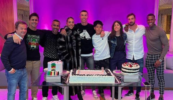 تولد رونالدو,مهمانی رونالدو به مناسبت تولد ۳۸ سالگی‌اش