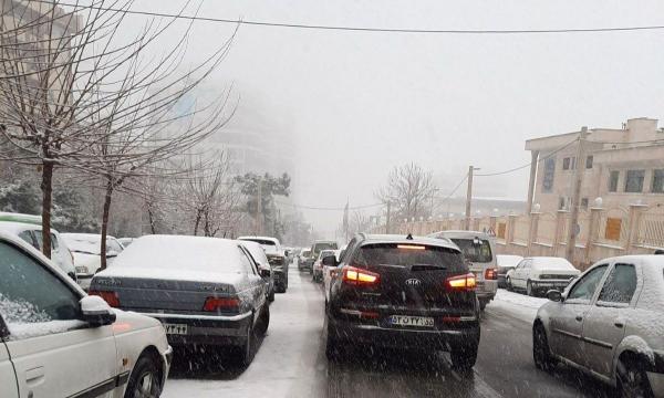 بارش برف وباران,پلیس راهور تهران بزرگ