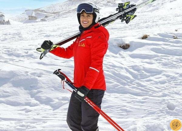 عاطفه احمدی,اسکی آلپاین