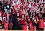 دیدار پرسپولیس و هوادار,هدم حضور زنان در ورزشگاه آزادی