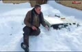 فیلم/ دفن ماشین ها به دلیل بارش سنگین برف در کوهرنگ