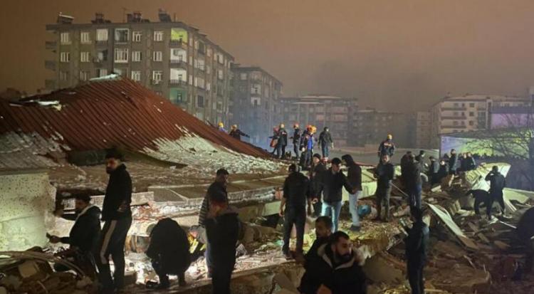 تصاویر زلزله مرگبار در ترکیه و سوریه,عکس های زلزله سوریه,تصاویر زلزله ترکیه