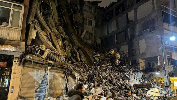 تصاویر زلزله مرگبار در ترکیه و سوریه,عکس های زلزله سوریه,تصاویر زلزله ترکیه