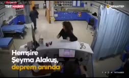 ویدیویی با بازدید میلیونی از یک پرستار شجاع در ترکیه؛ نجات بیماران به جای فرار در حین زلزله!