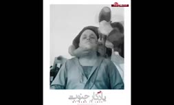 گریم خاص و متفاوت صابر ابر همه را حیرت‌زده کرد +فیلم