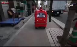 فیلم/ ربات‌های حمل و نقل کالا در خیابان‌های توکیو