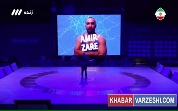 فیلم/ امتناع کشتی‌گیر آذربایجانی از بازی مقابل ایران