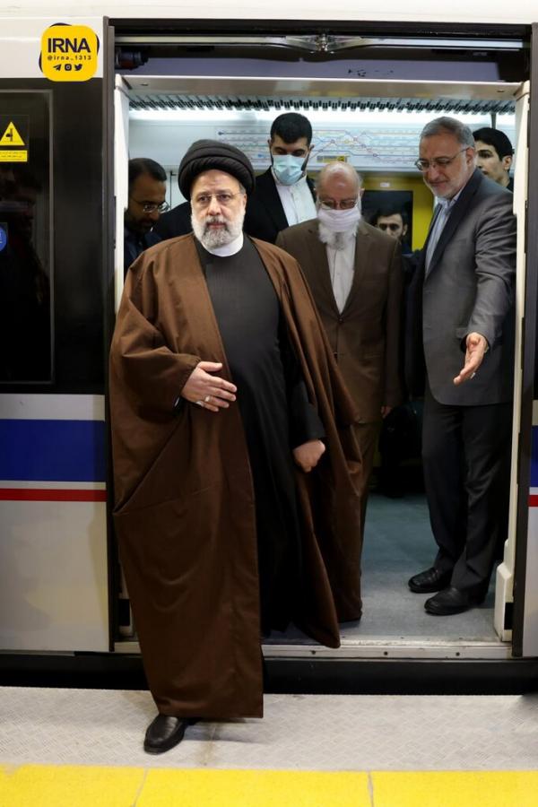 ابراهیم رئیسی,افتتاح ۱۱ کیلومتر از خطوط متروی تهران