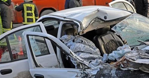 تصادف در اسلامشهر,تصادف بین دو خودروی ۲۰۶