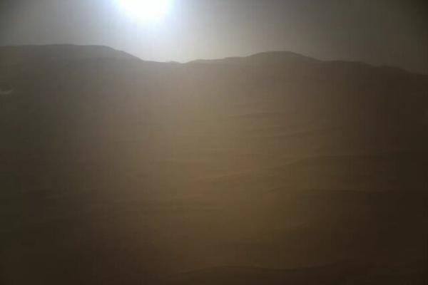 غروب خورشید در مریخ,عکس مریخ