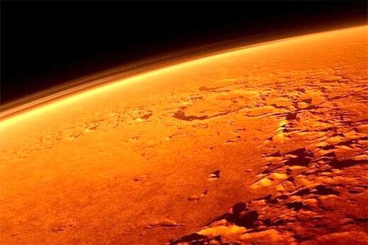 غروب خورشید در مریخ,عکس مریخ