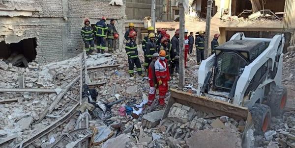 تخریب ساختمان تبریز,تلفات انفجار تبریز