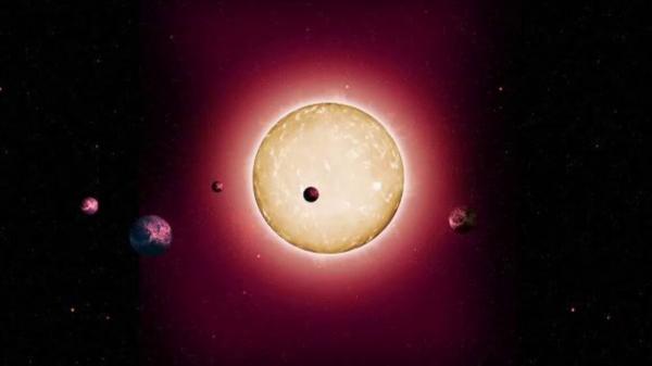 ستاره HD ۱۵۸۲۵۹ ,منظومه شمسی