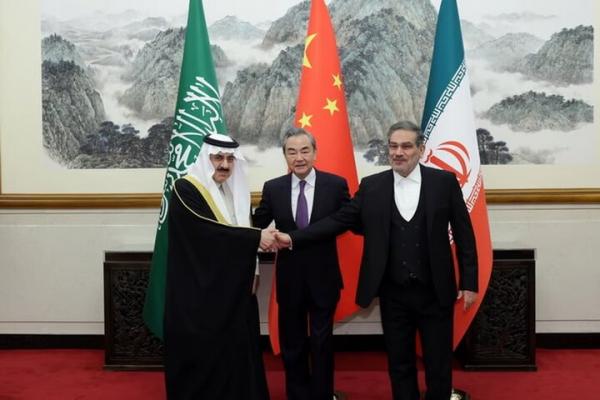 توافق ایران وعربستان,چین