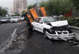 زلزله تصادفات ترافیکی در تهران,تصادفات ترافیکی در شهر تهران