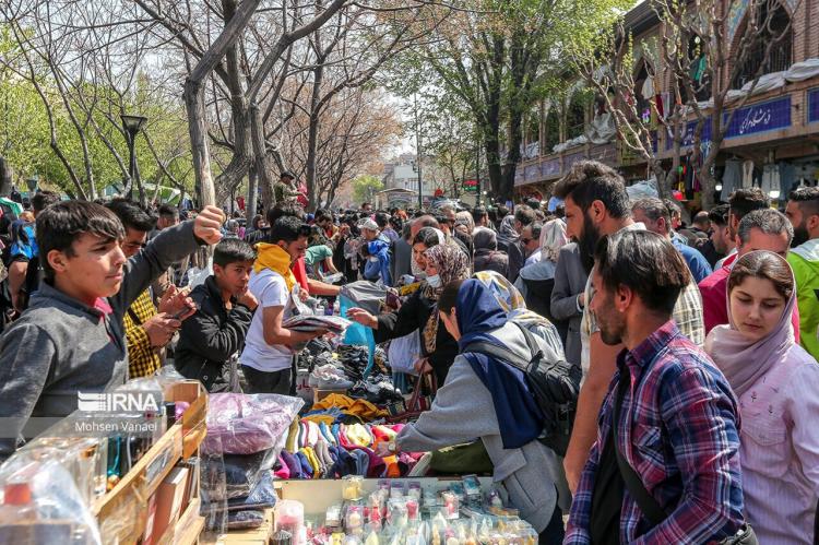 تصاویر بازار بزرگ تهران در آستانه نوروز 1402,عکس های بازار بزرگ تهران,تصاویری از بازار بزرگ در تهران