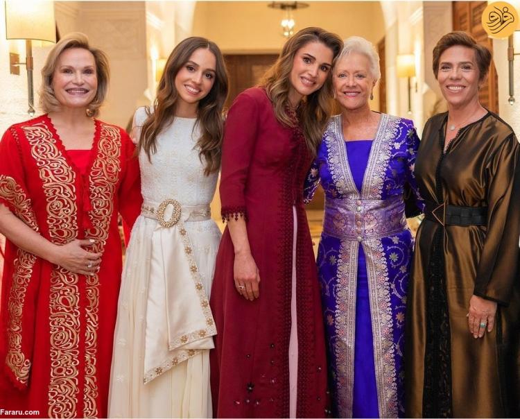 تصاویر جشن حنابندان دختر ملکه اردن,عکس هایی از جشن حنابندان دختر ملکه اردن,تصاویر مراسم ازدواج دختر ملکه اردن