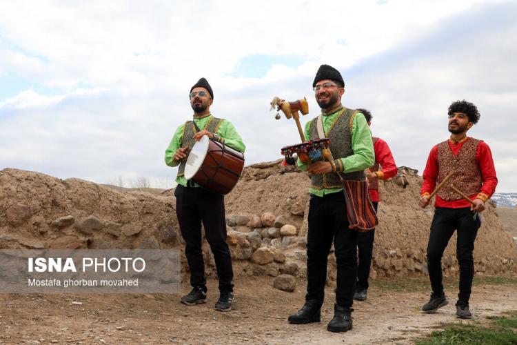 تصاویر آیین سنتی استقبال از بهار در روستاهای منطقه ارسباران,عکس های استقبال از بهار در روستای ارسباران,تصاویر استقبال از نوروز 1402
