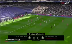 فیلم/ خلاصه دیدار رئال مادرید 3-1 اسپانیول (هفته بیست و پنجم لالیگا)