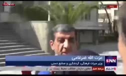فیلم | ضرغامی: سیم کارت بدون فیلتر به گردشگران خارجی بدهیم تا در صورت بازداشت، خبر بدهند